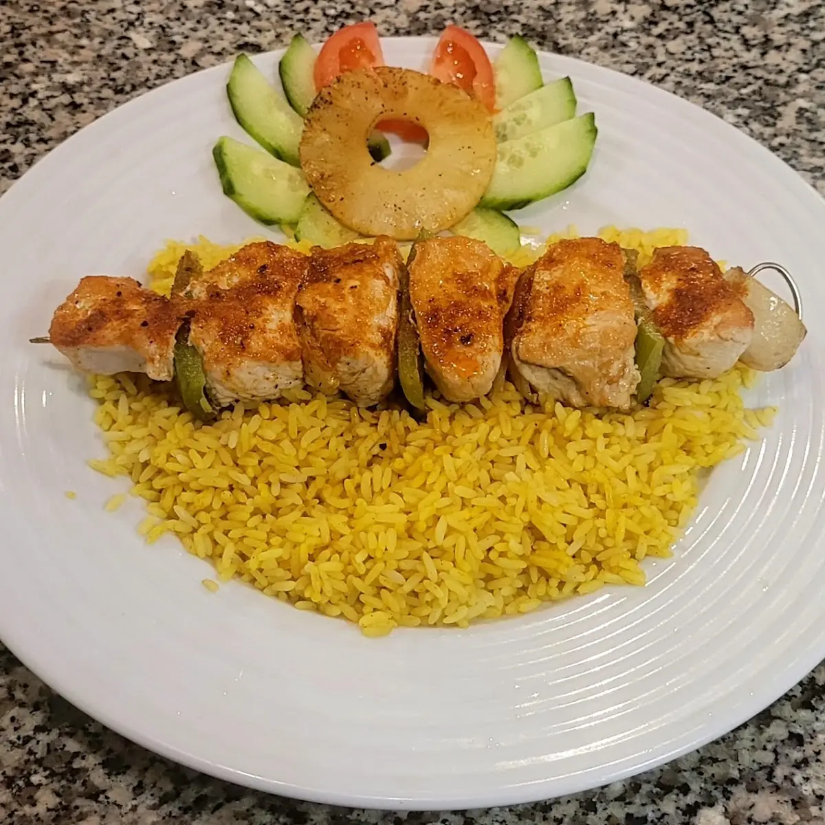 Hühner Spieß