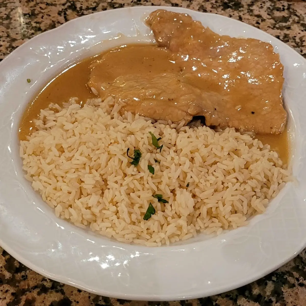 Naturschnitzel Mit Reis