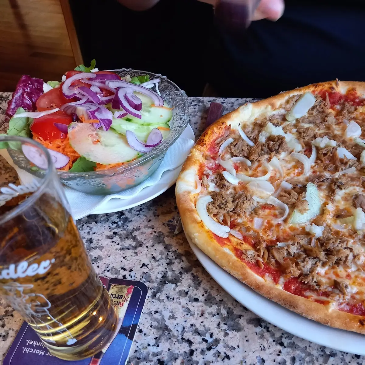 Thunfischpizza