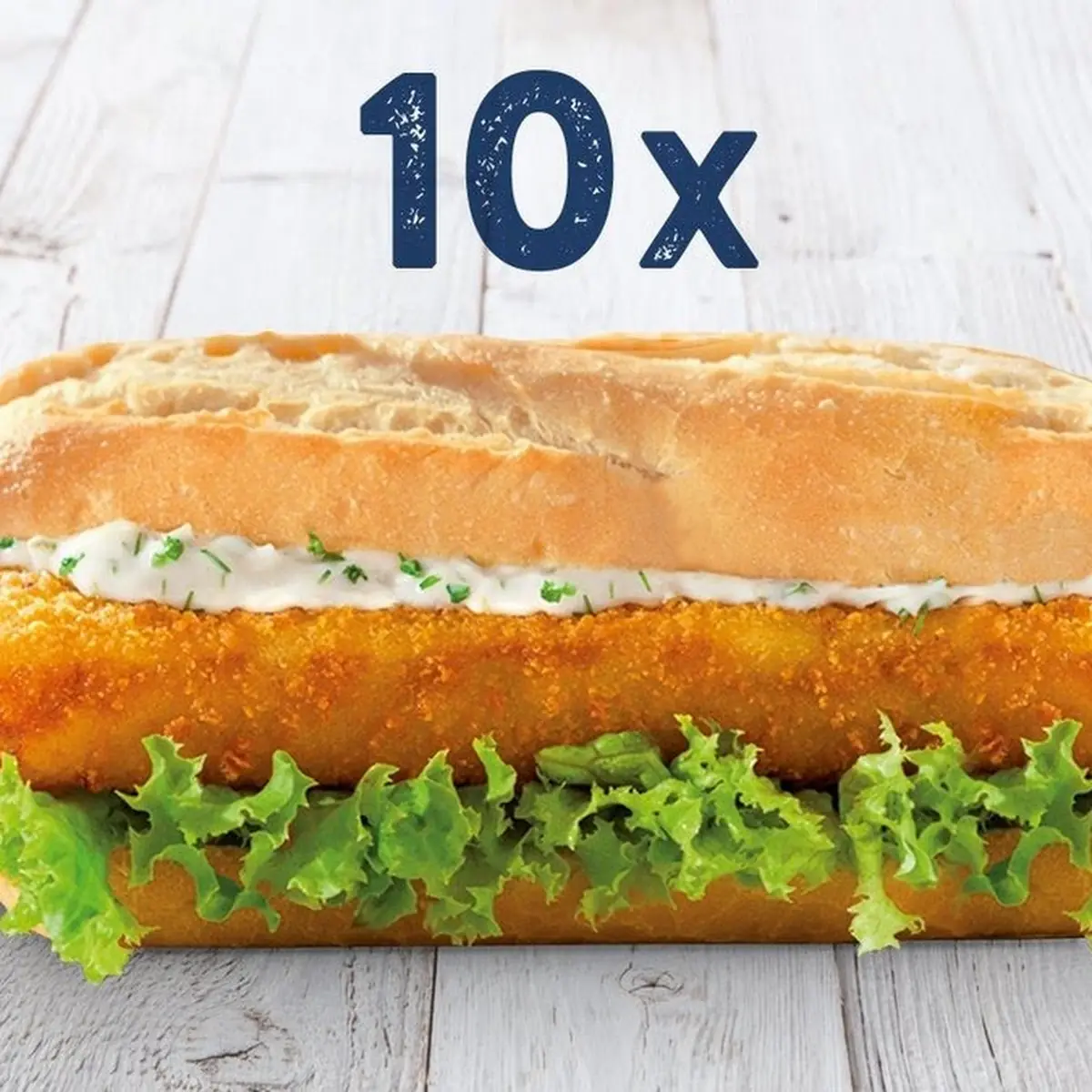Küstenbackfisch-baguette