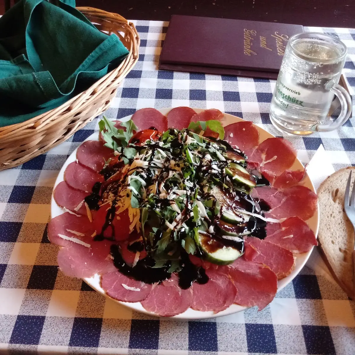 Rindsschinkenteller