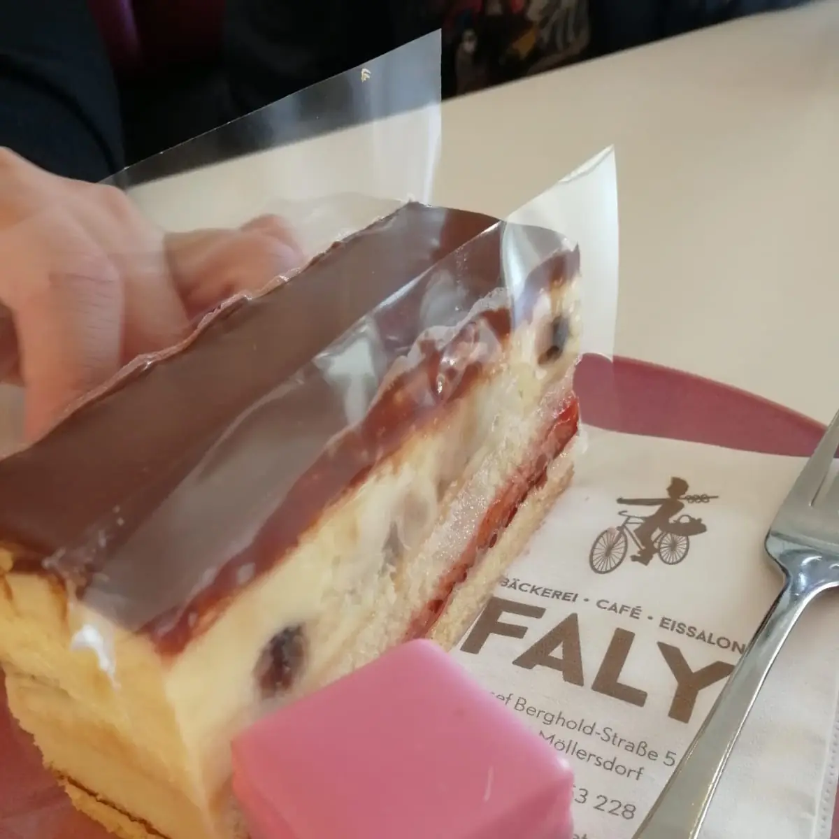 Bananenschnitte & Punschkrapferl