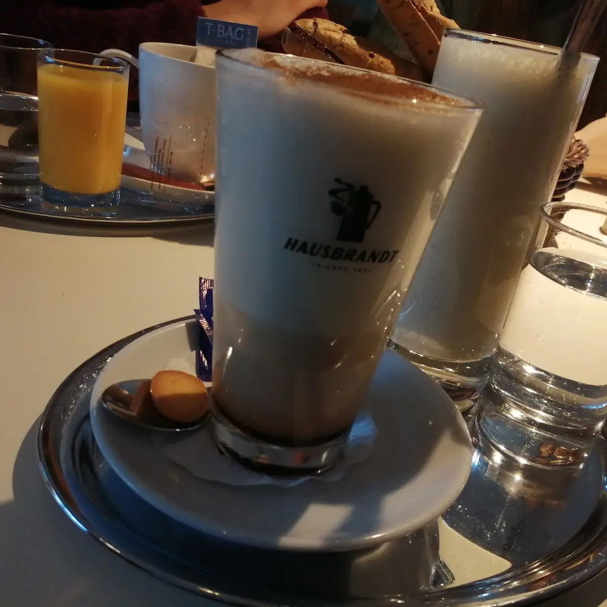 Chai Tee Kaffee Mit Sojamilch