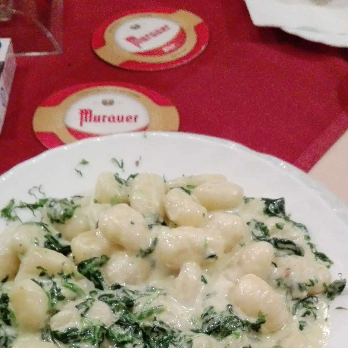 Gnocchi Mit Spinat