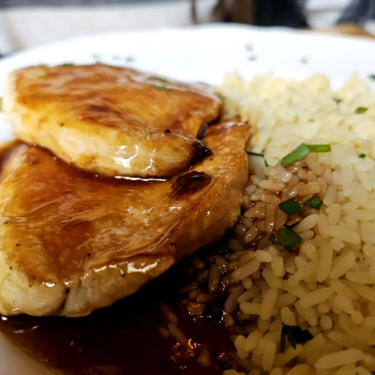 Kotelette Mit Reis