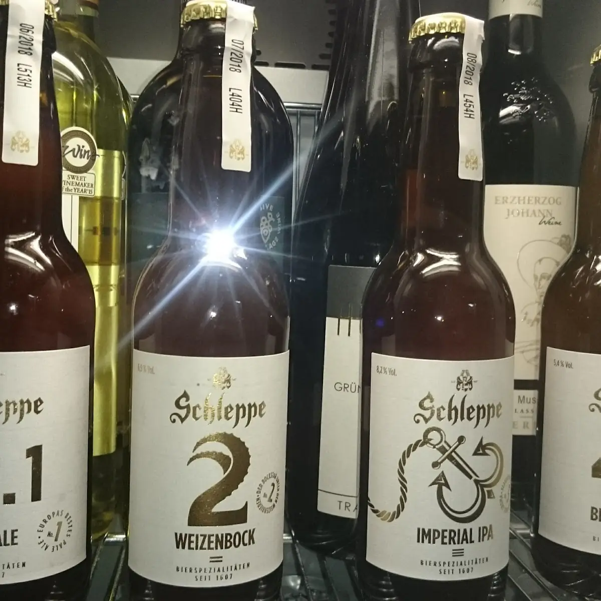 Schleppe Bier