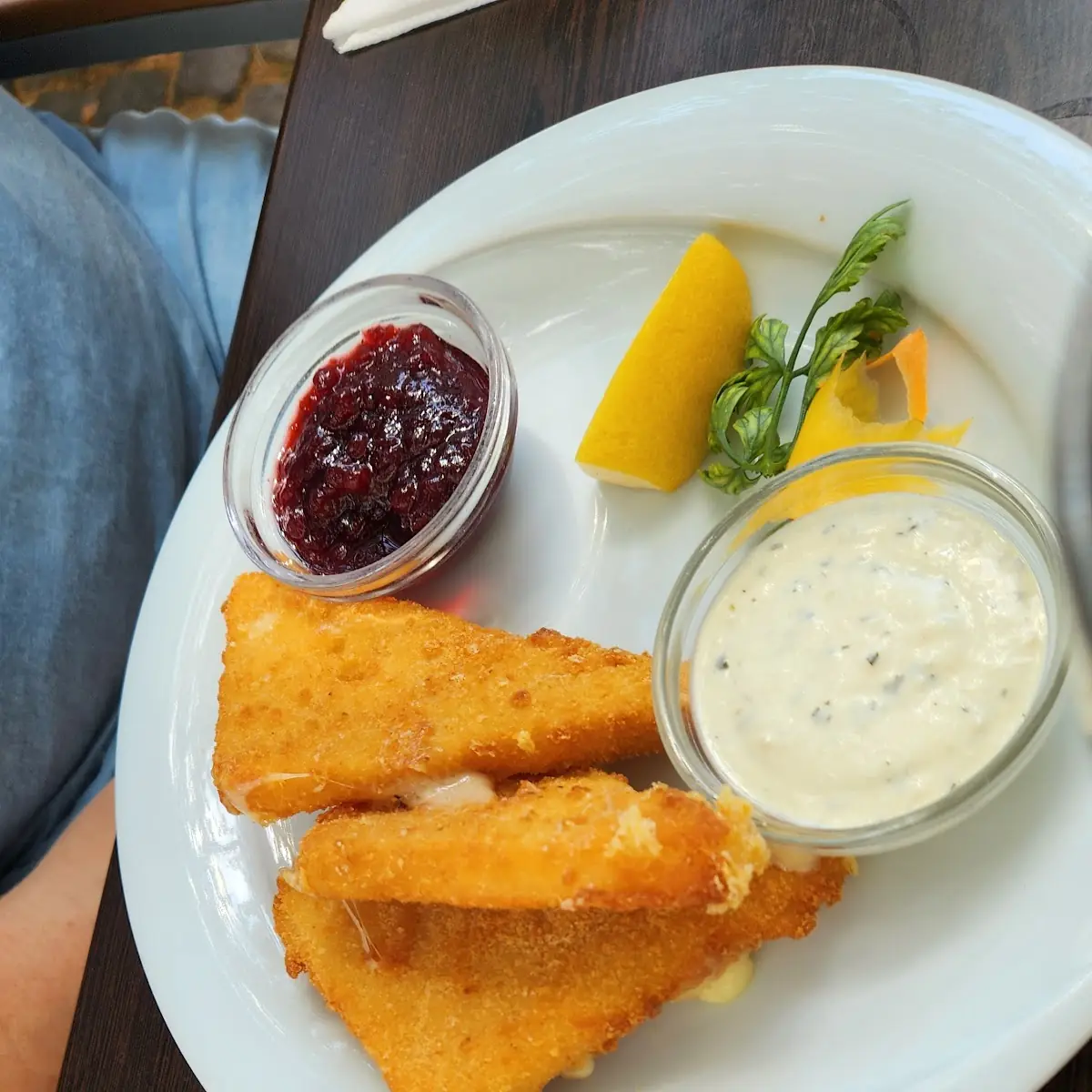 Gebackener Emmentaler