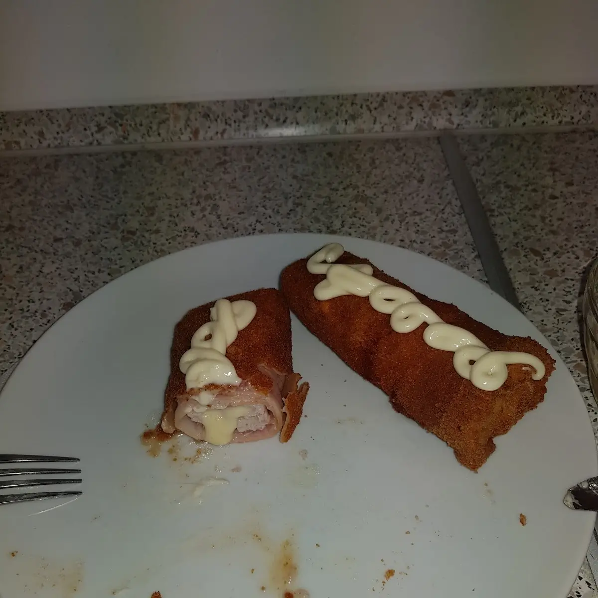 Cordon Bleu Eingerollt