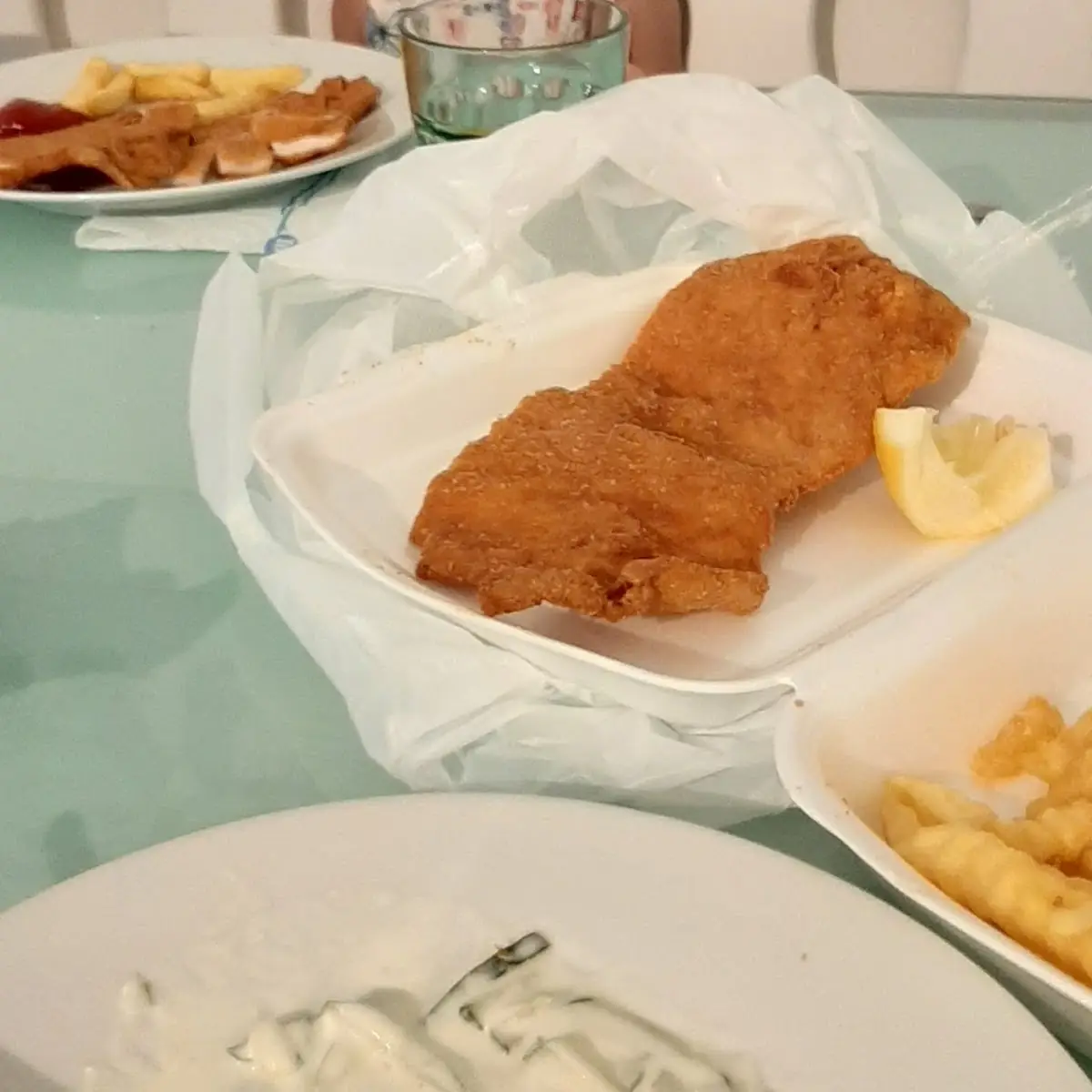 Schnitzel Mit Pommes Frites