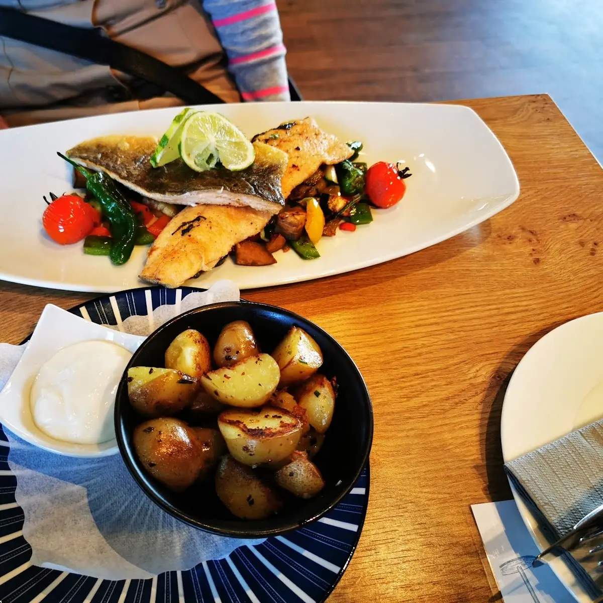 Grilled Sea Bass