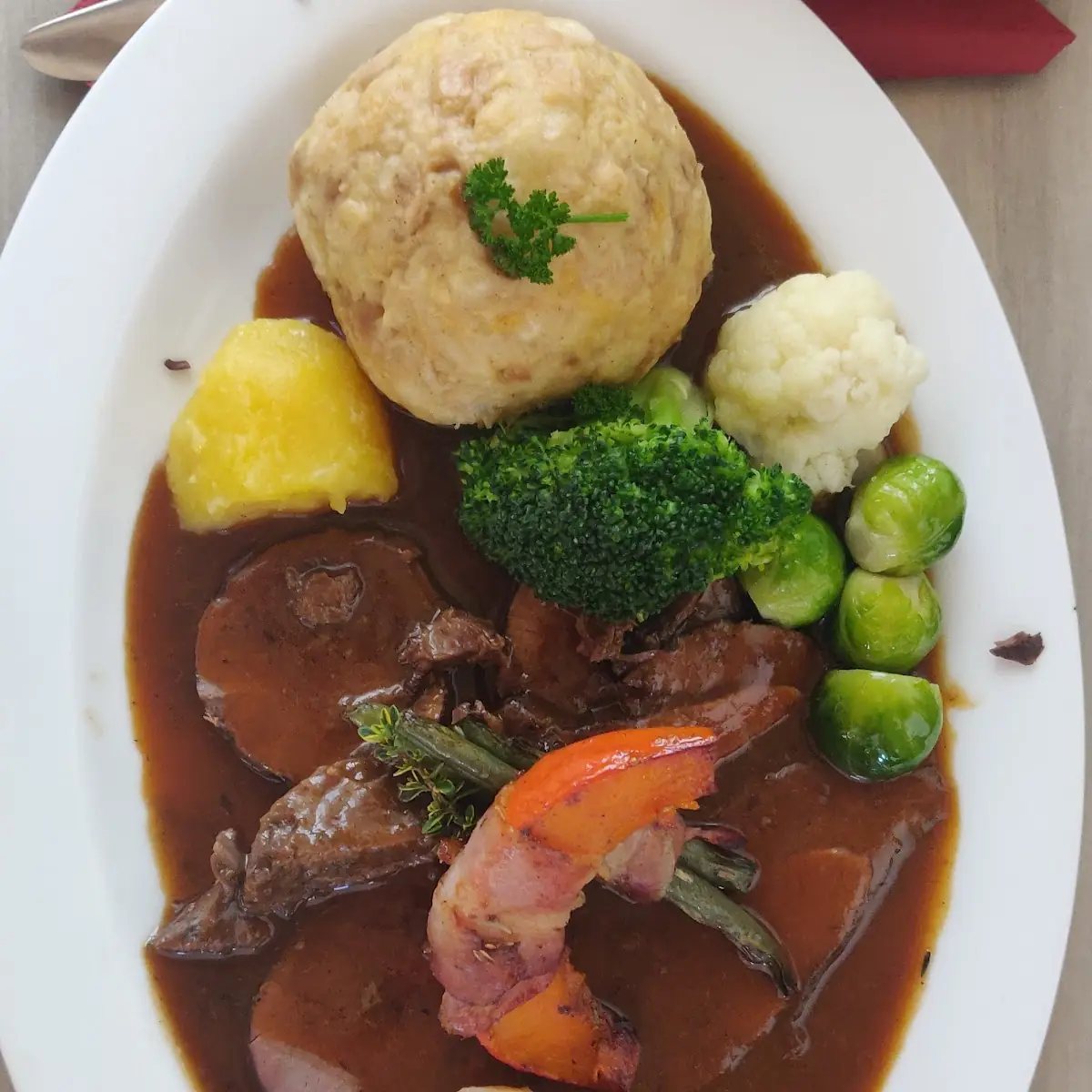 Rehfilet Mit Gemüse