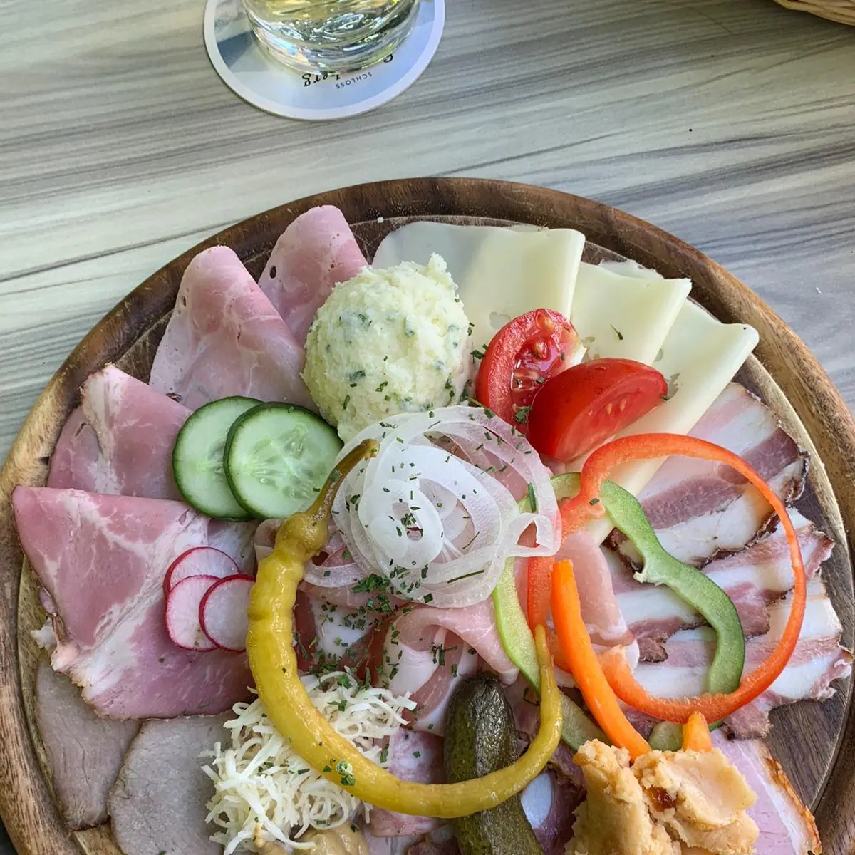 Weinlauben Brettljause