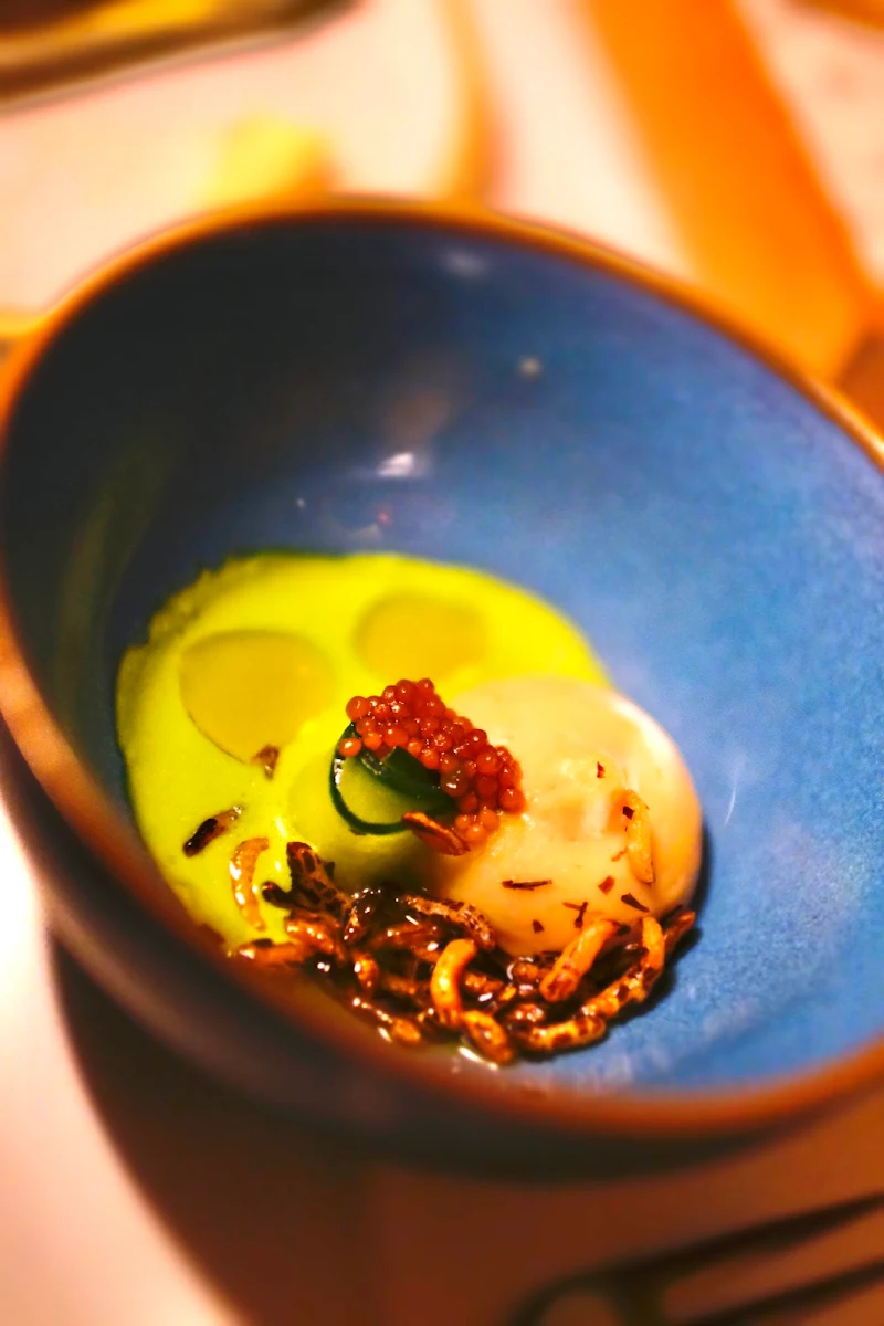 Deep Fried Caviar Egg