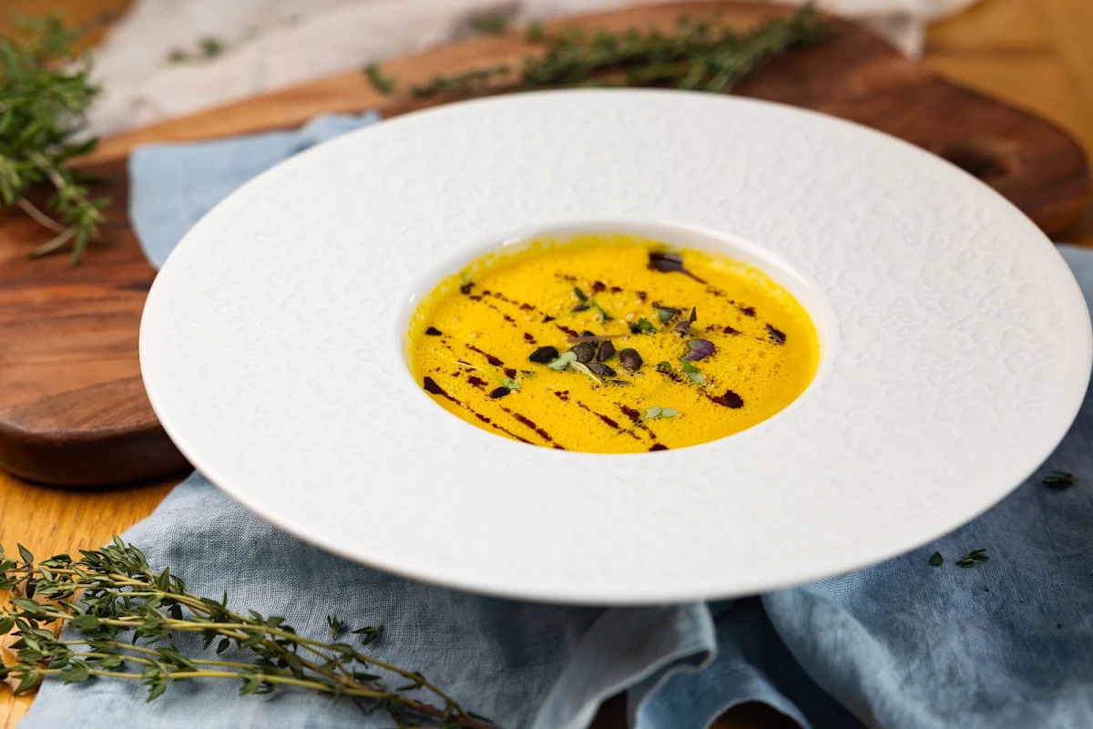 Kürbiscremesuppe