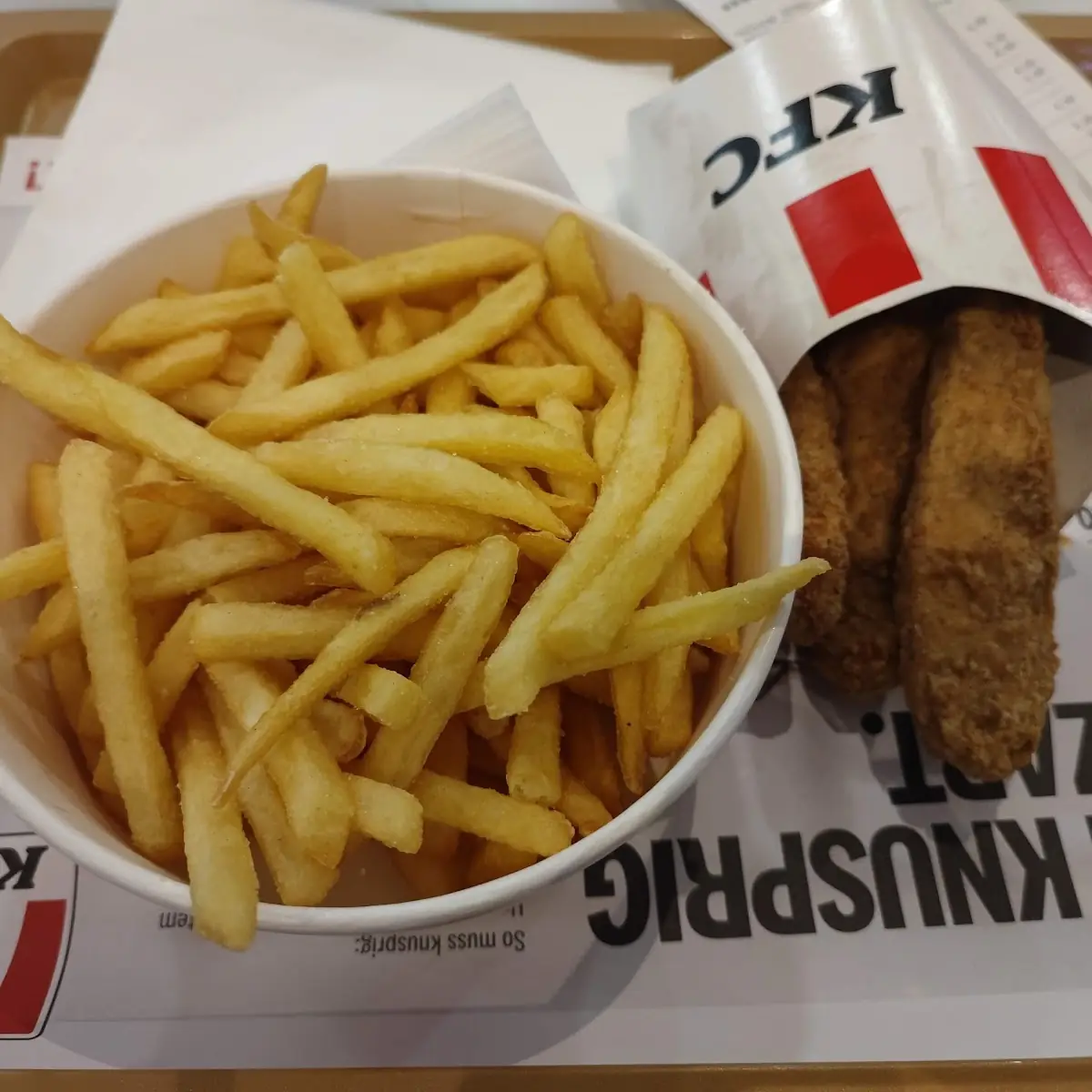 Veggie Crispy Strips Pommes