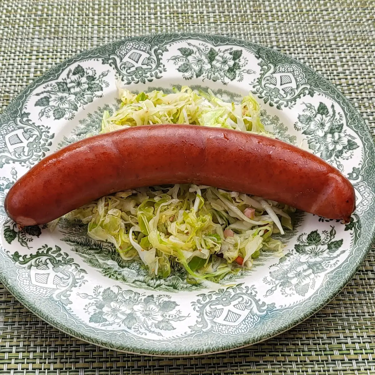 Hauswirtschaft Auf Warmem Krautsalat