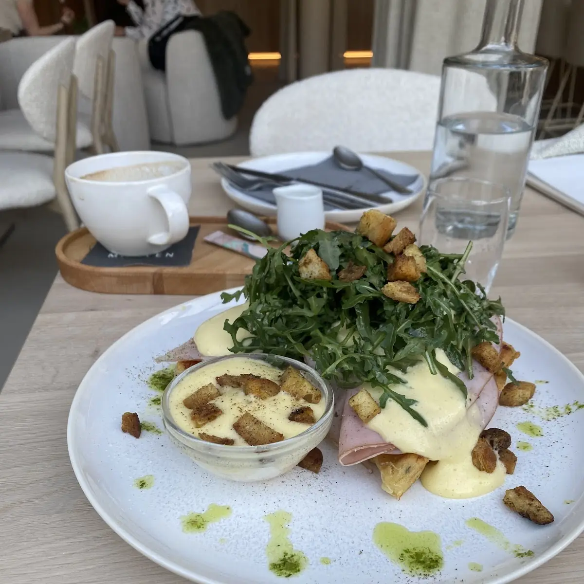 Waffle Benedict