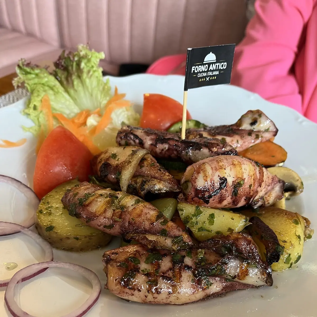 Gegrillte Calamari