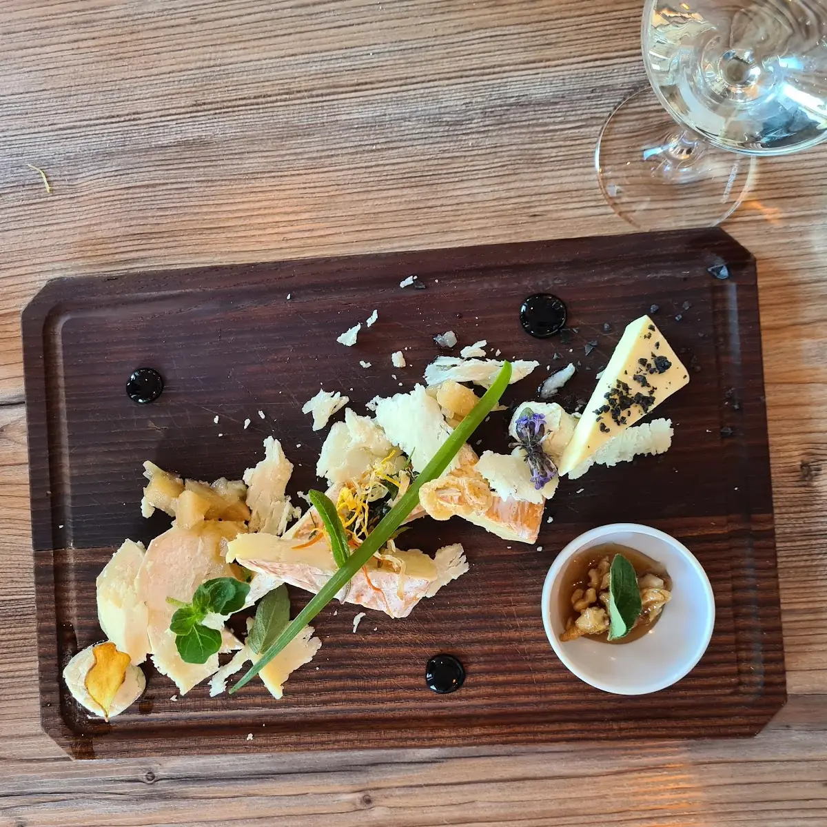 Käseplatte Zum Nachtisch