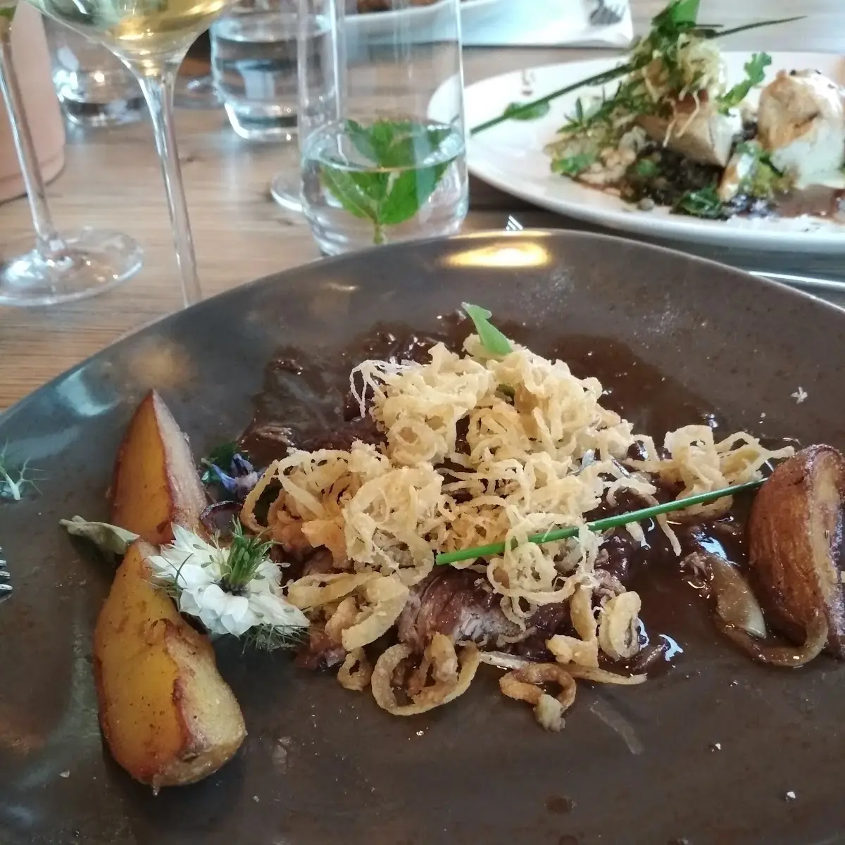 Zwiebelrostbraten Kleine Portion