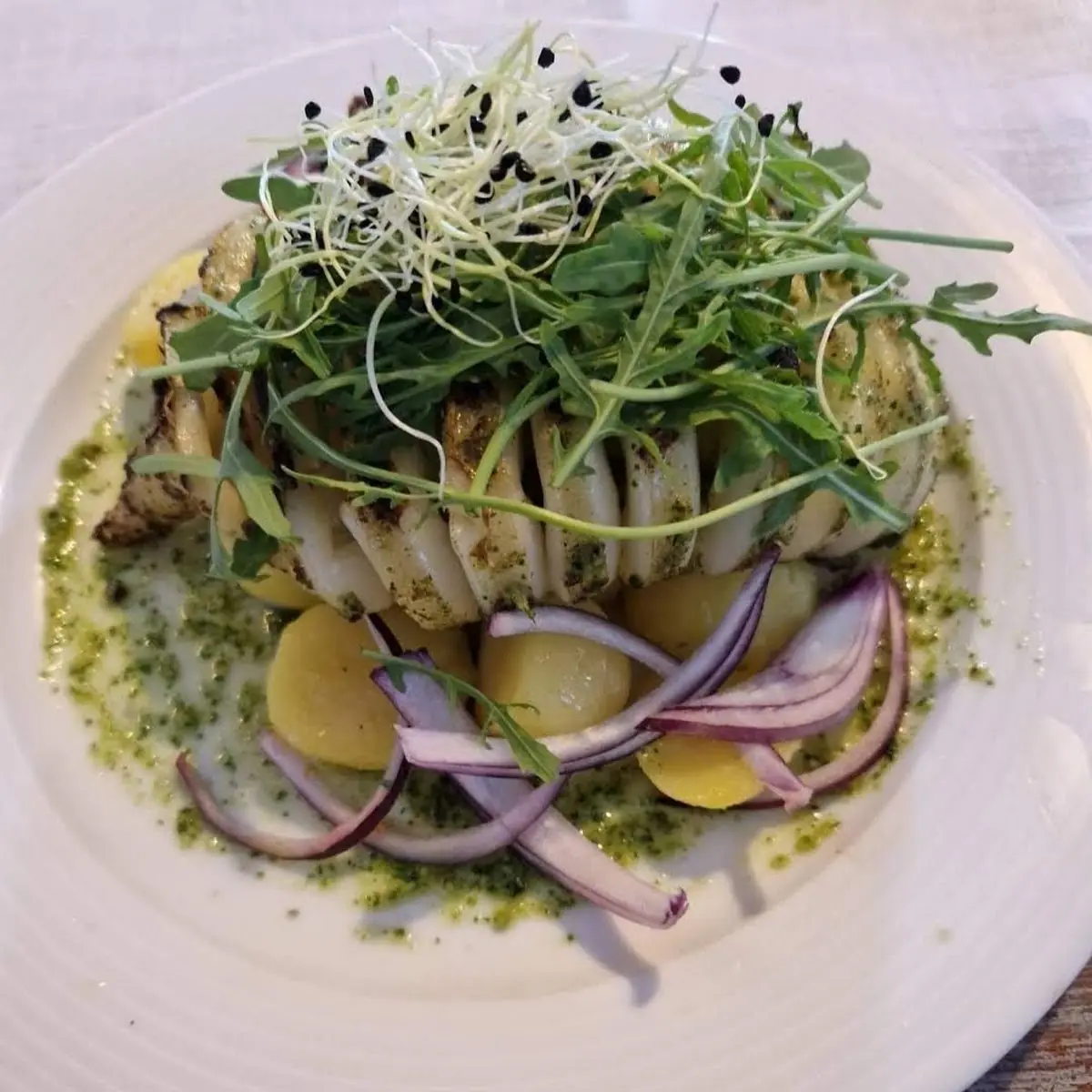 Calamari Gegrillt