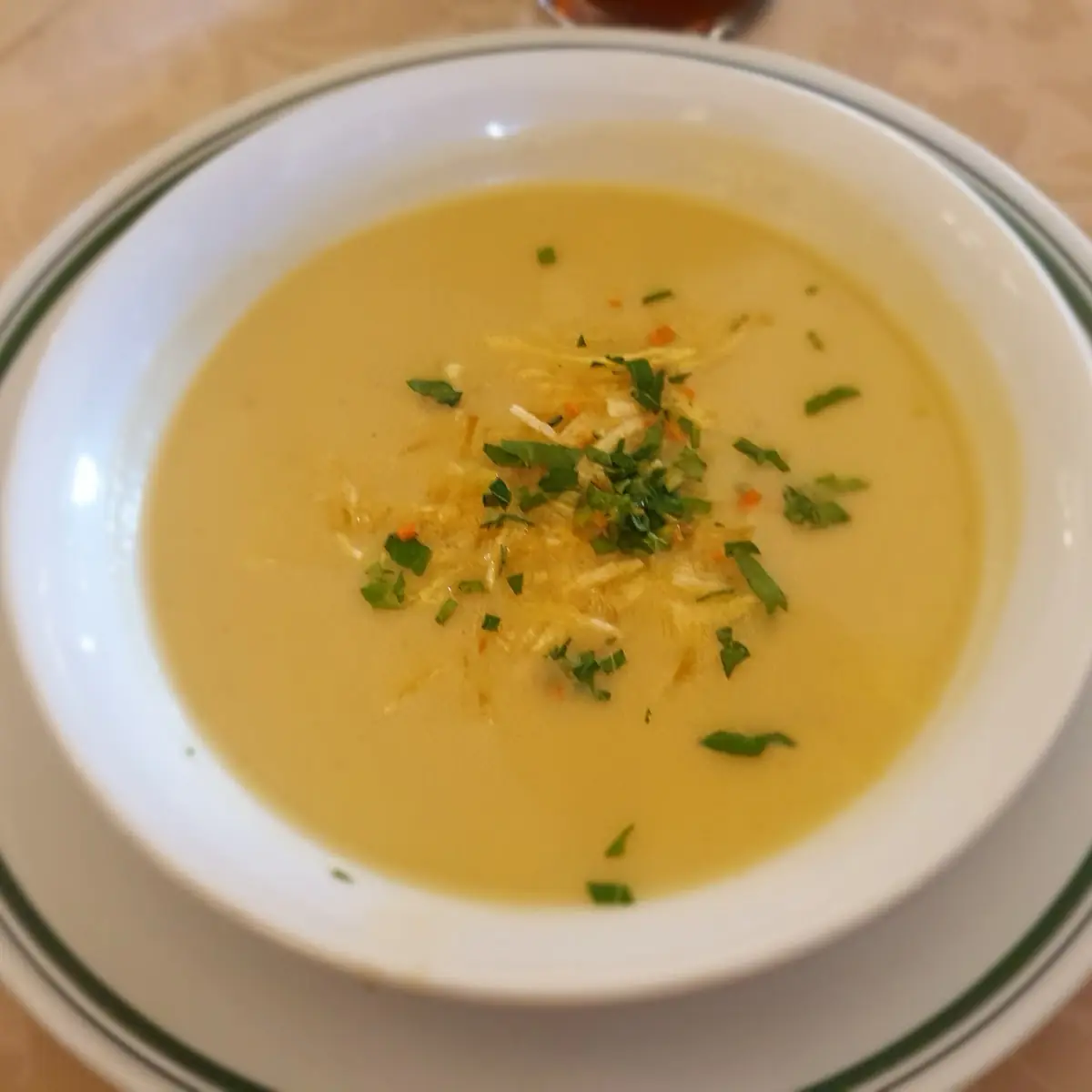 Knoblauchcremesuppe