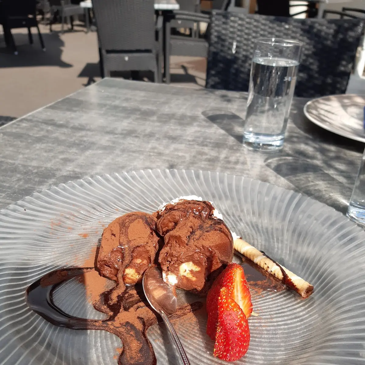 Profiteroles Mit Erdbeeren