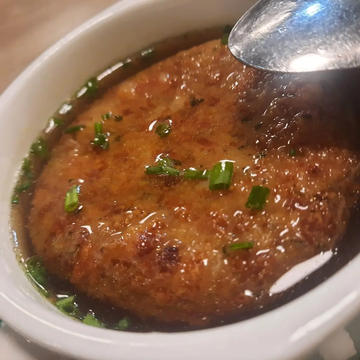 Kaspressknödelsuppe