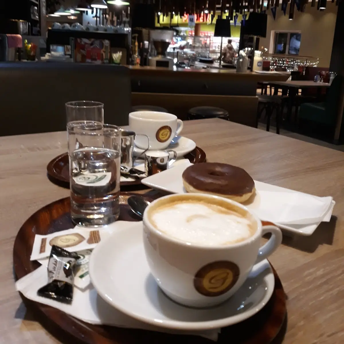 Melange Und Donut