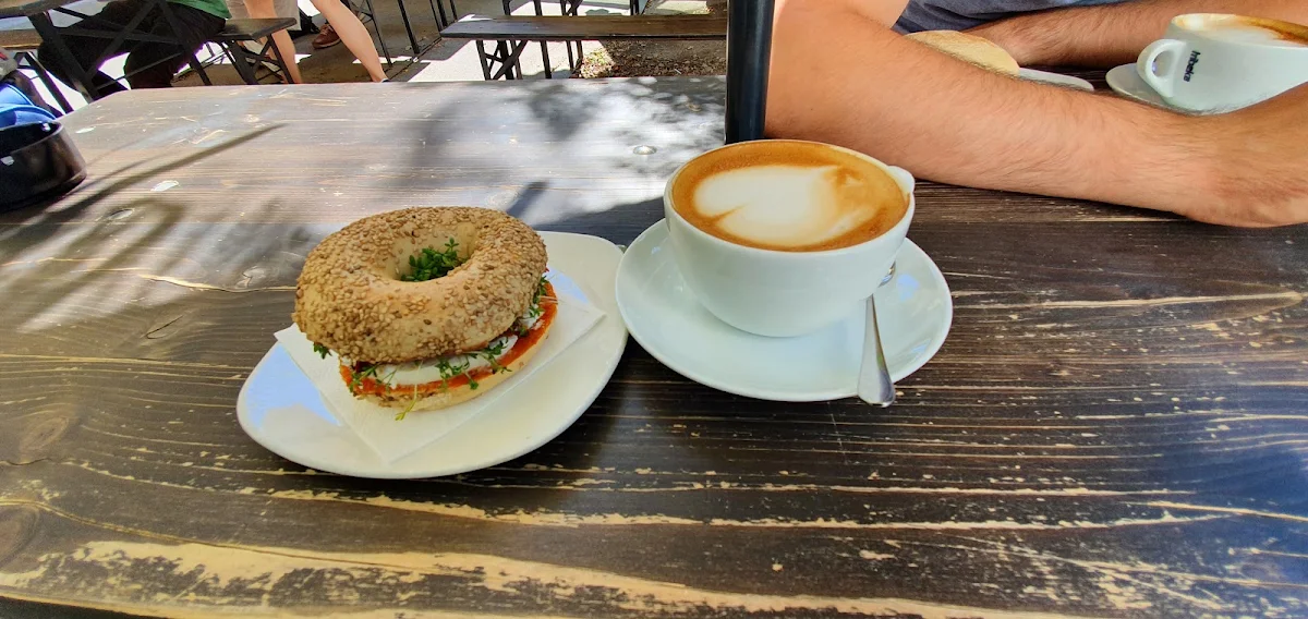 Ziegenkäse Bagel