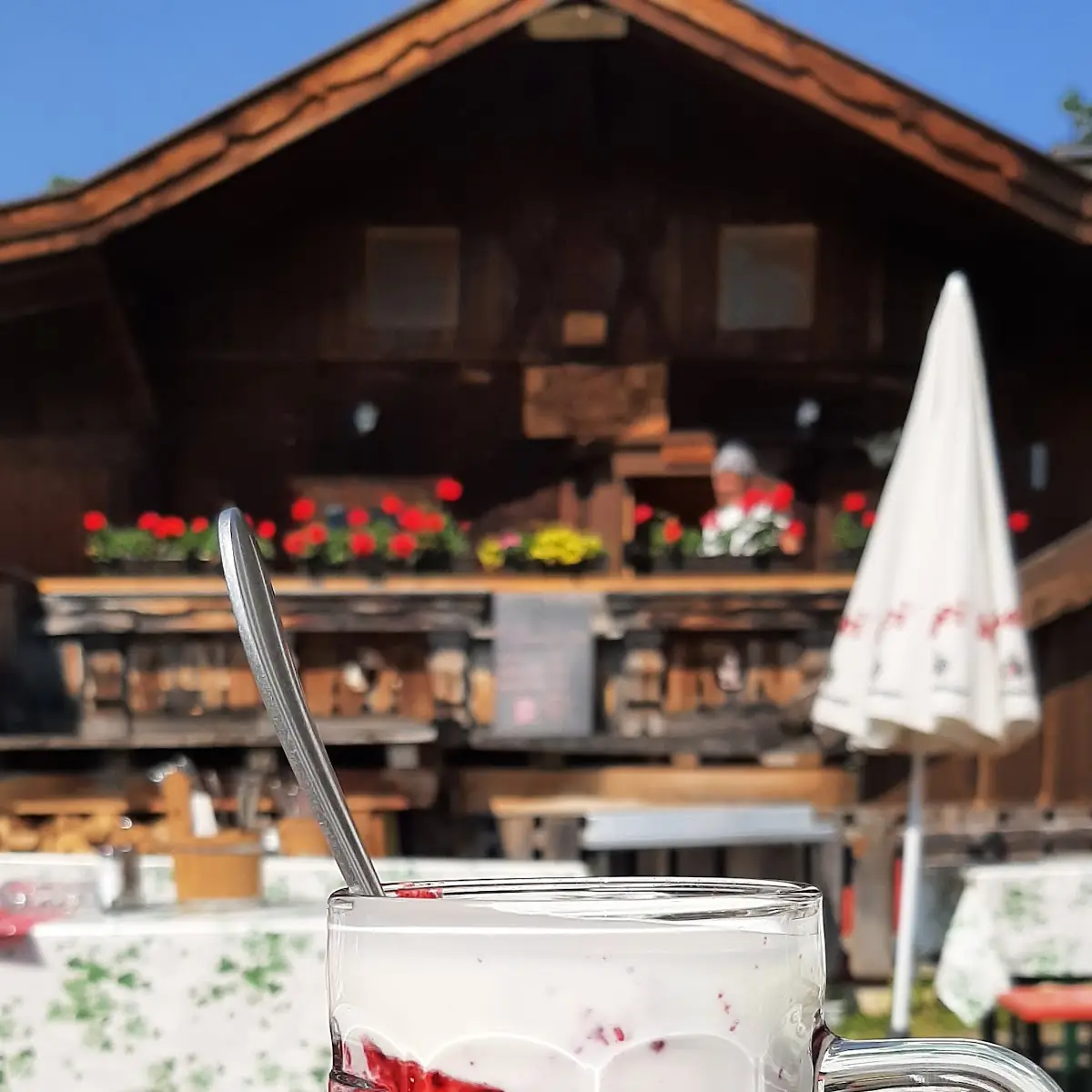 Buttermilch Mit Heidelbeeren