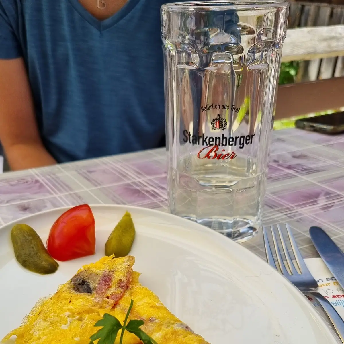 Omelette Mit Speck
