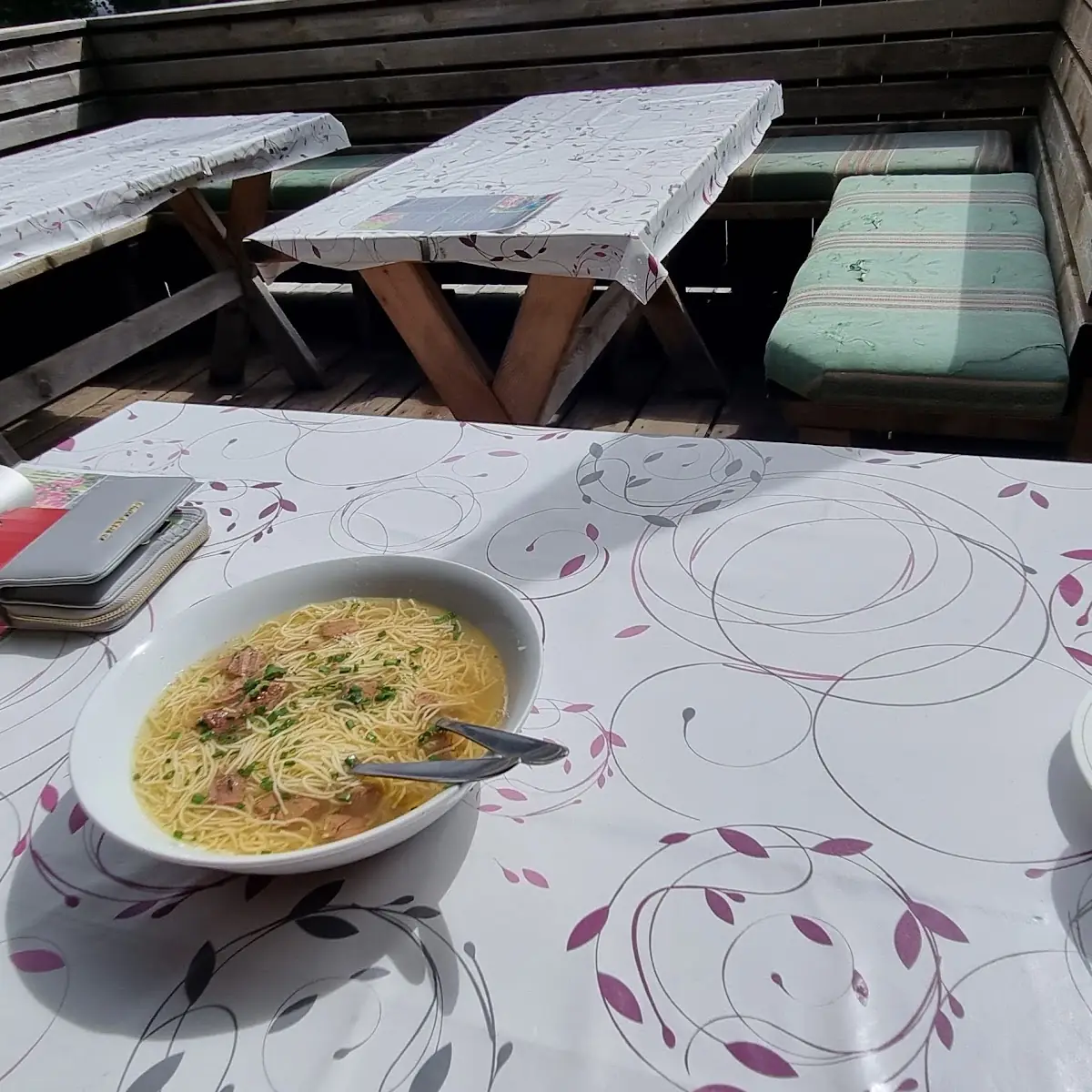 Rindfleischsuppe Mit Nudeln