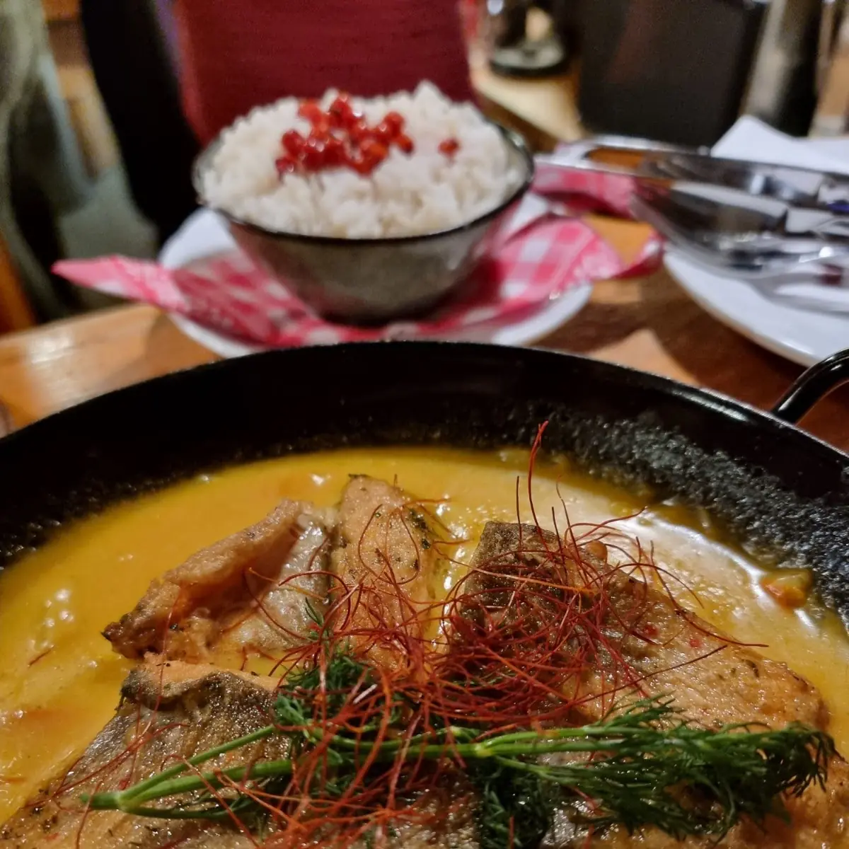 Fisch Curry, Waldhäuslalm