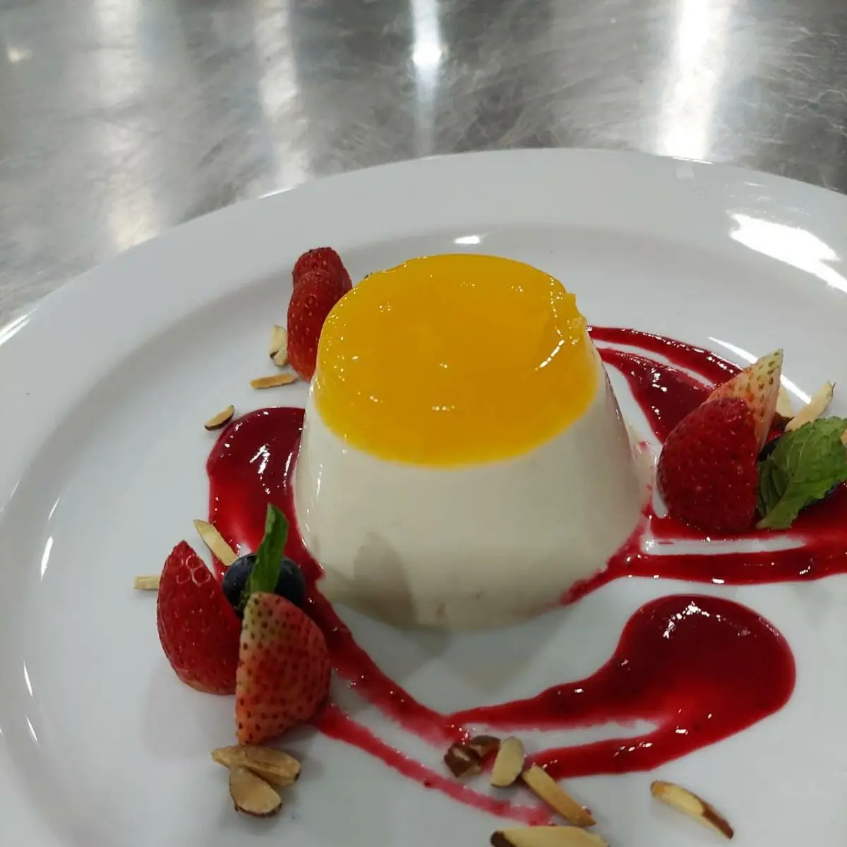 Mango Panna Cotta