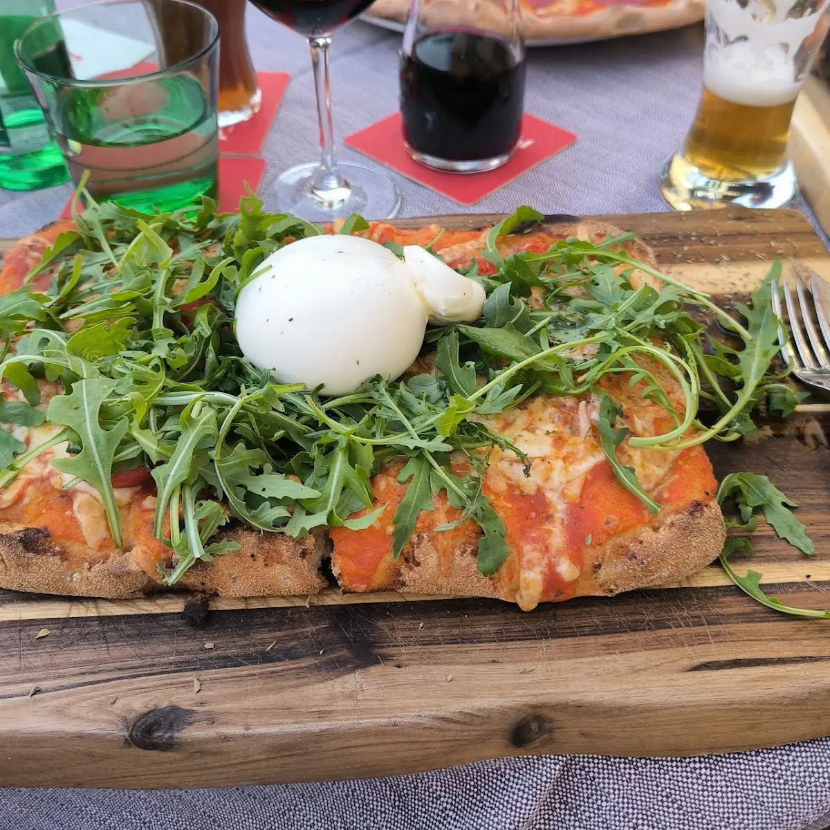 Pinsa Mit Burrata