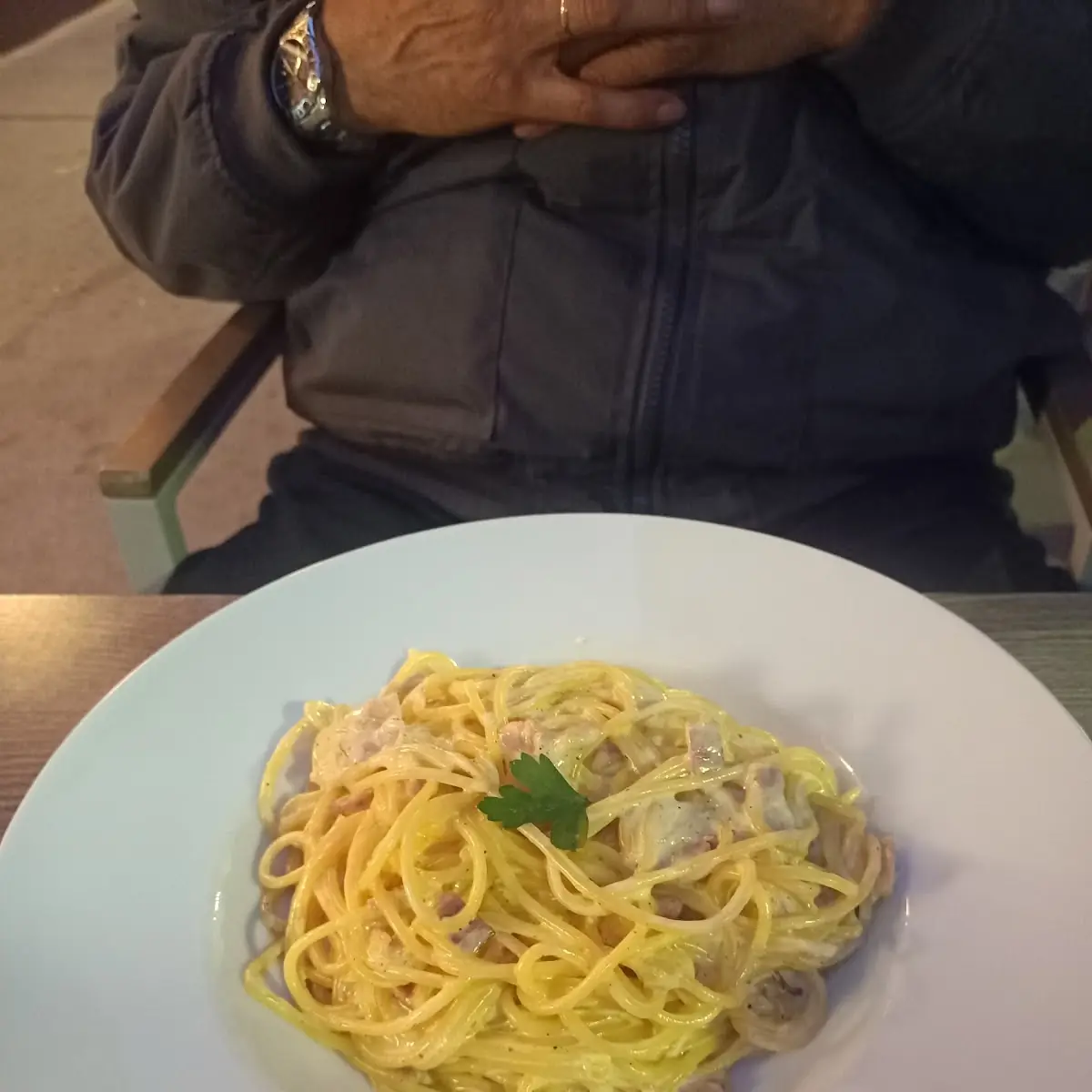 Espaguetis Vesubio