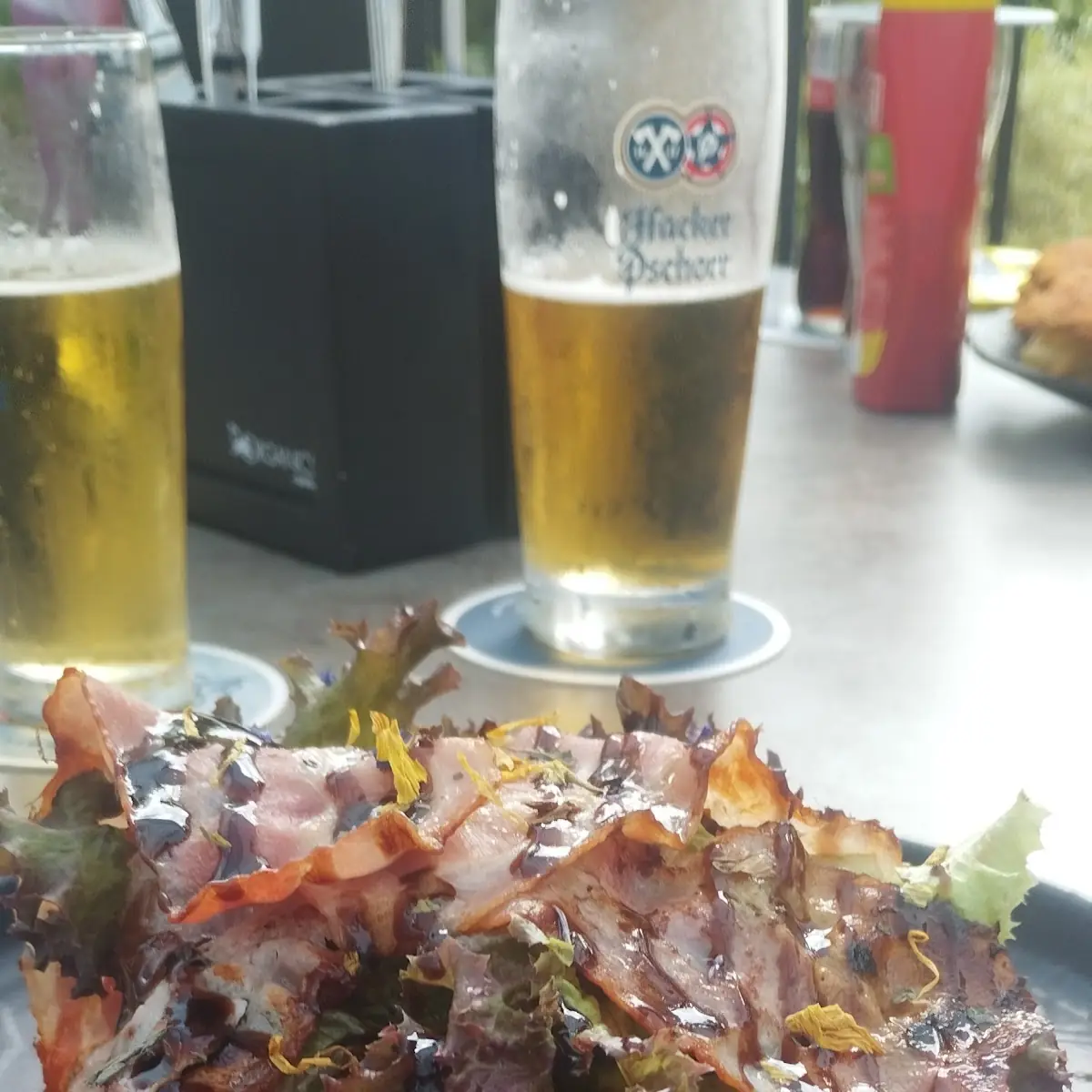 Hamburger Con Bacon
