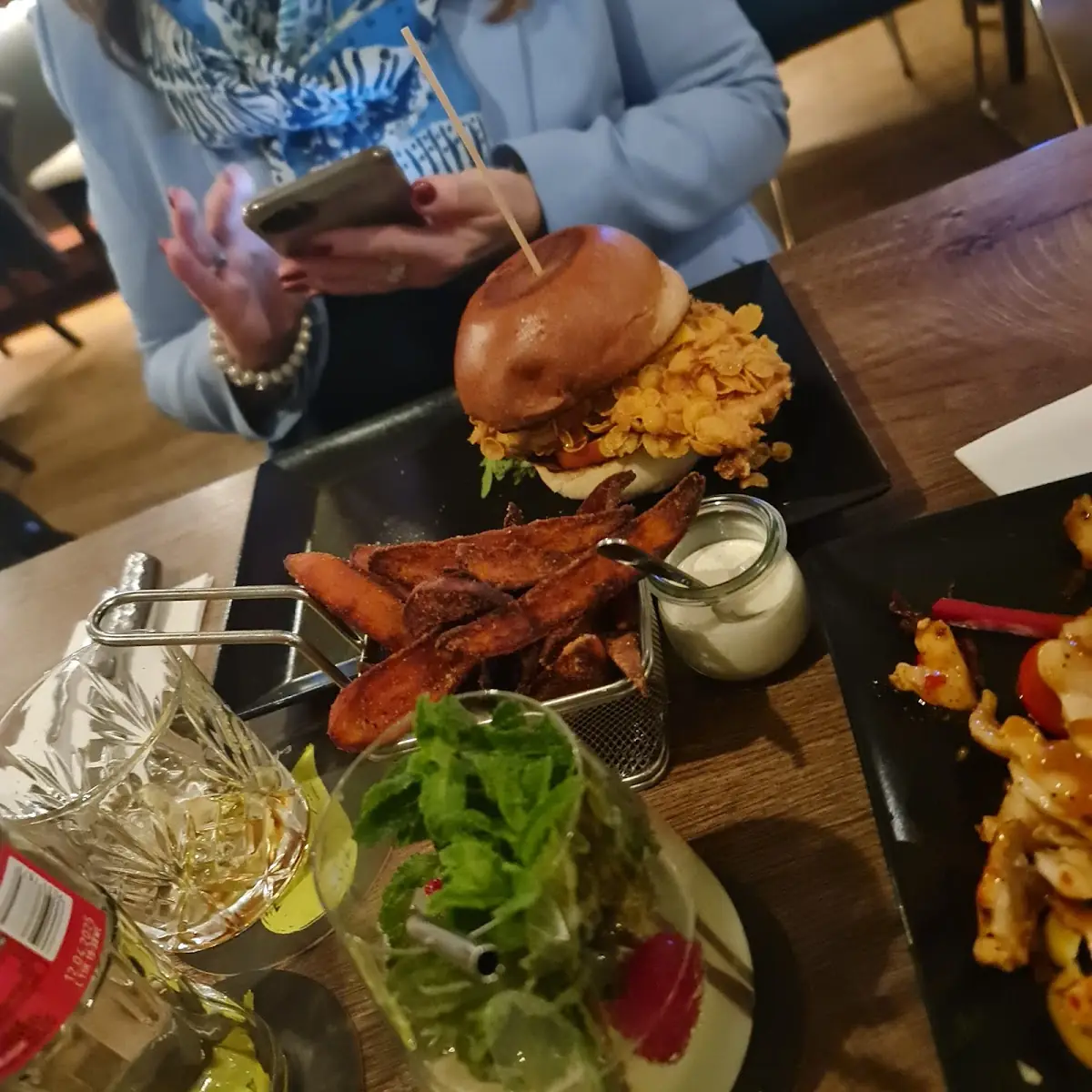 Doubleyou Burger Mit Süsskartofferl