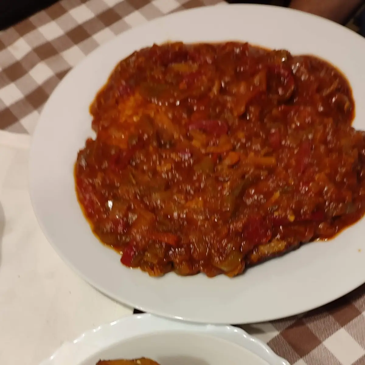 Pirk with Tomato Souce