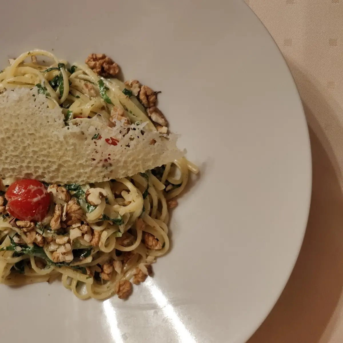 Herbstliche Linguine