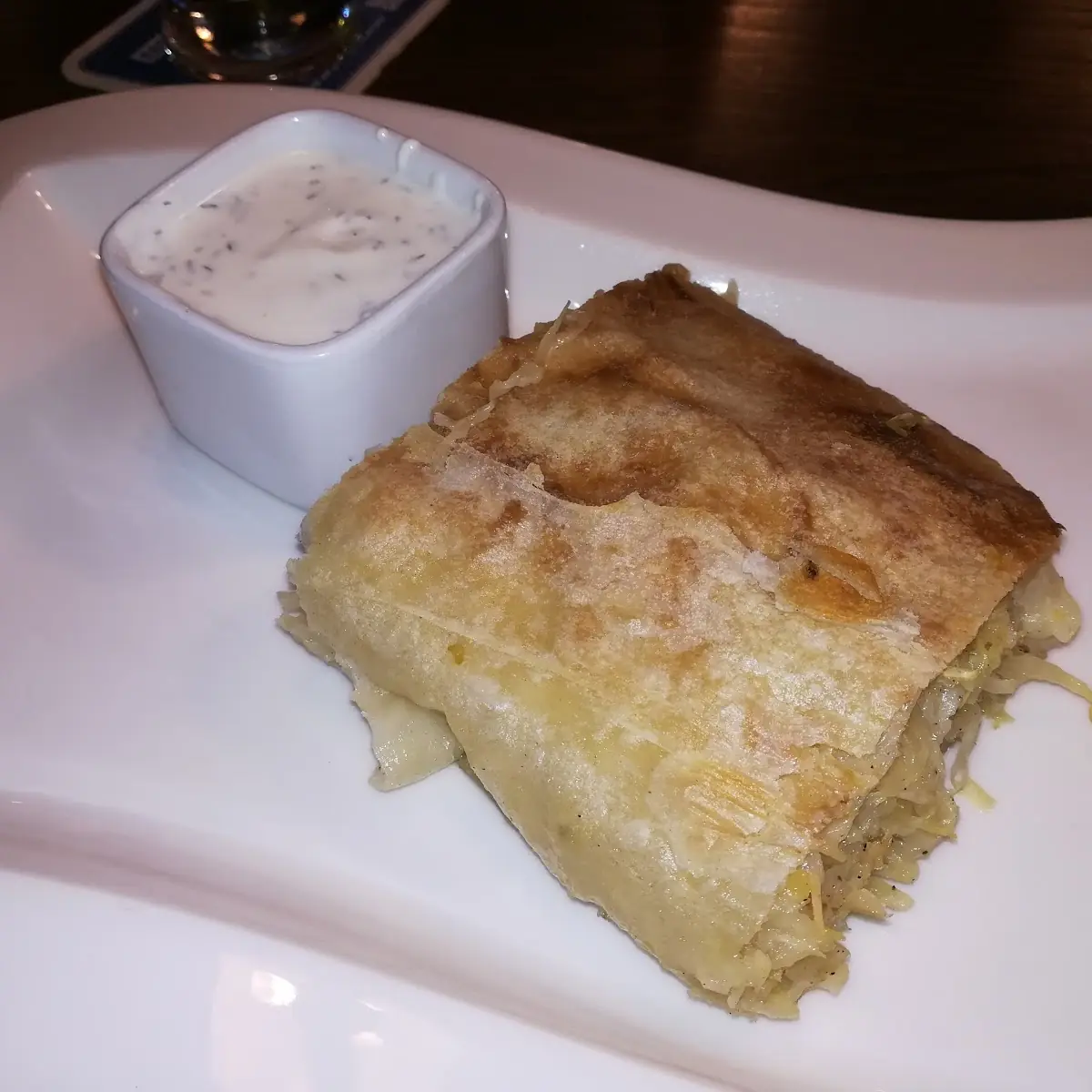 Krautstrudel Menüangebot