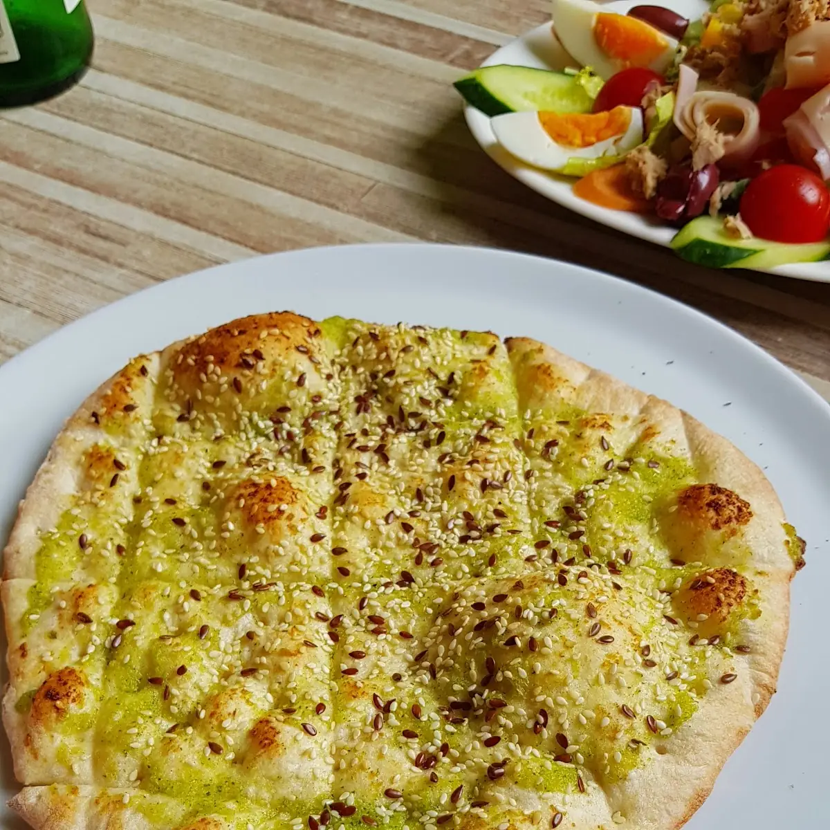 Pizzabrot Mit Knoblauch