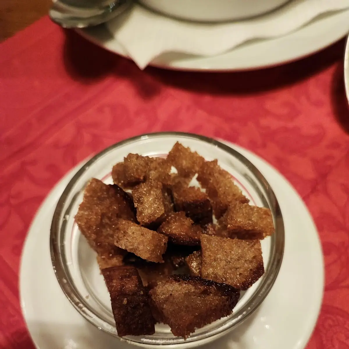 Croutons Zur Knoblauchcremesuppe