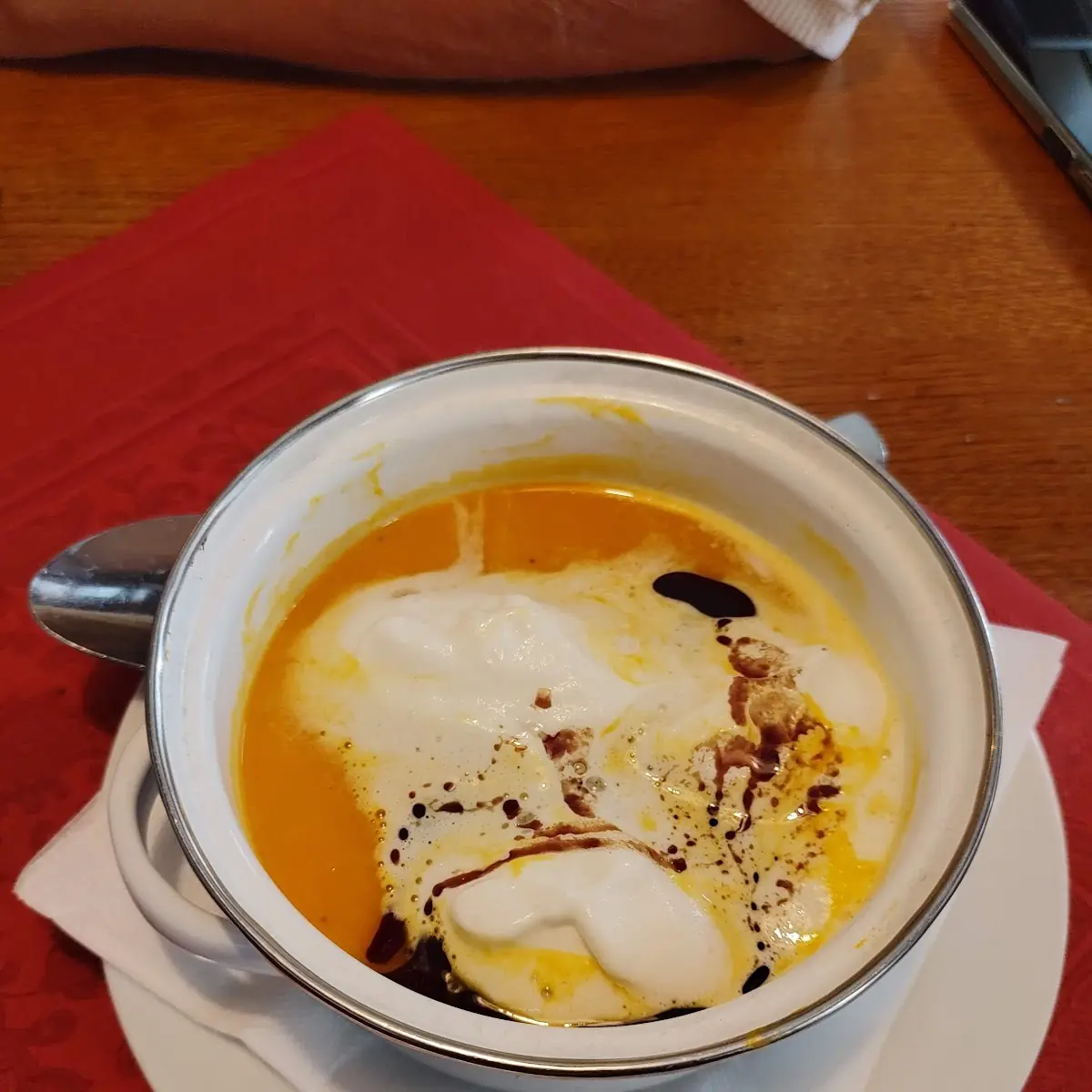 Kürbiscremesuppe