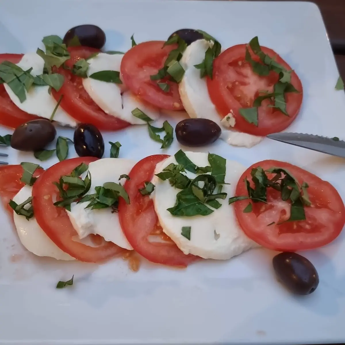 Tomaten Und Mozarella