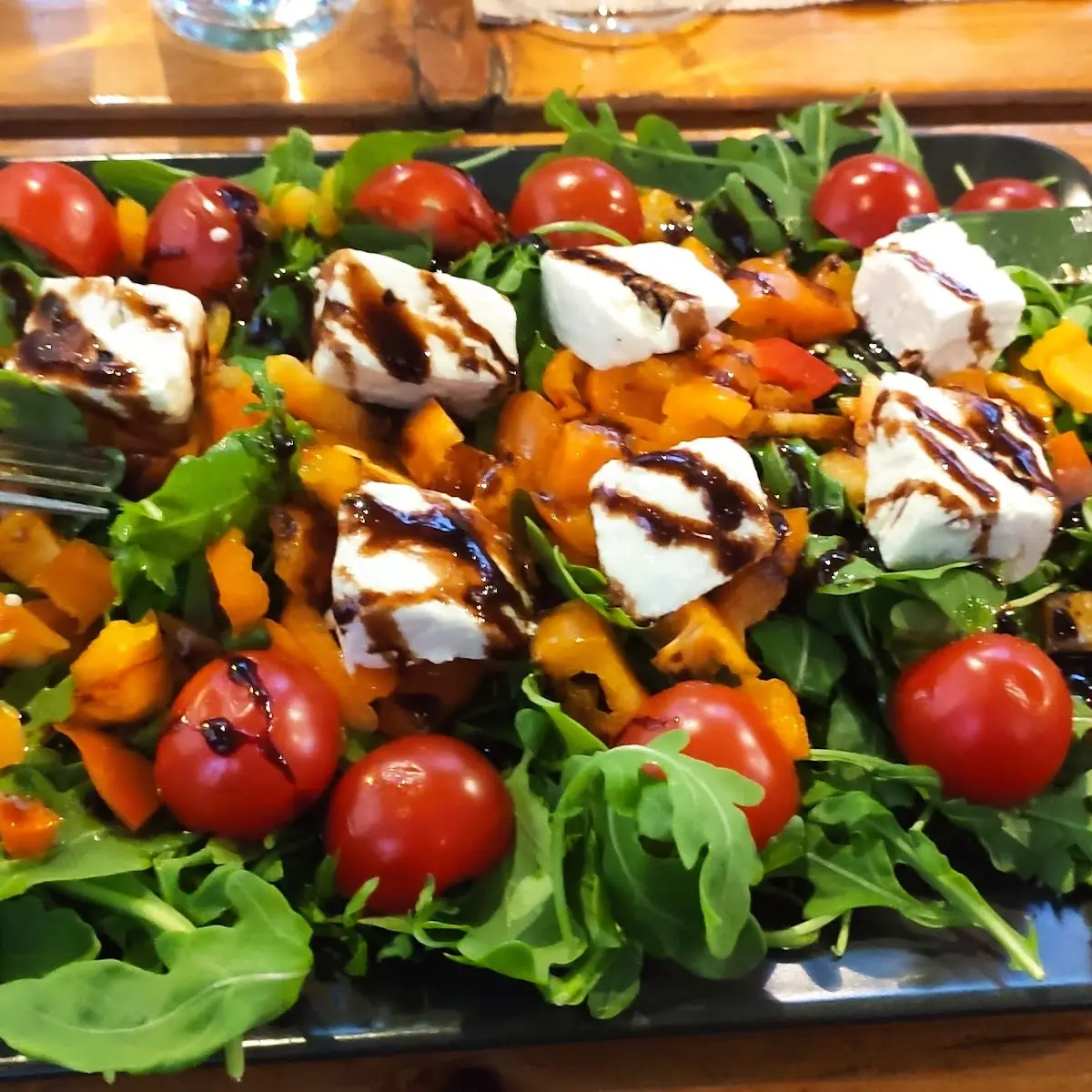 Rucola Salat Mit Schafskäse