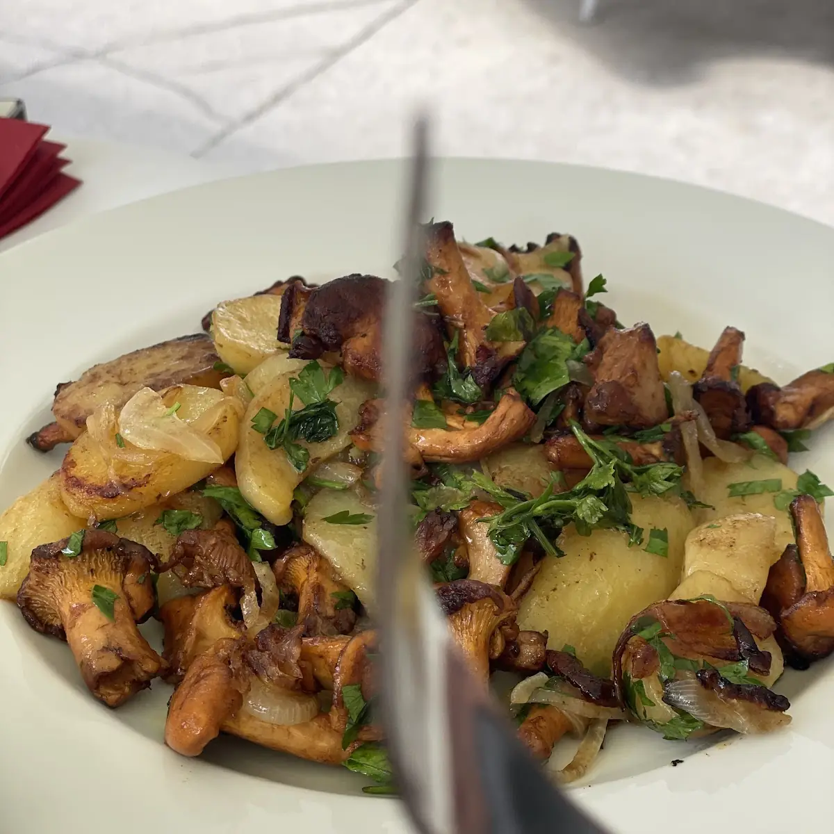 Mushrooms in a Sauce