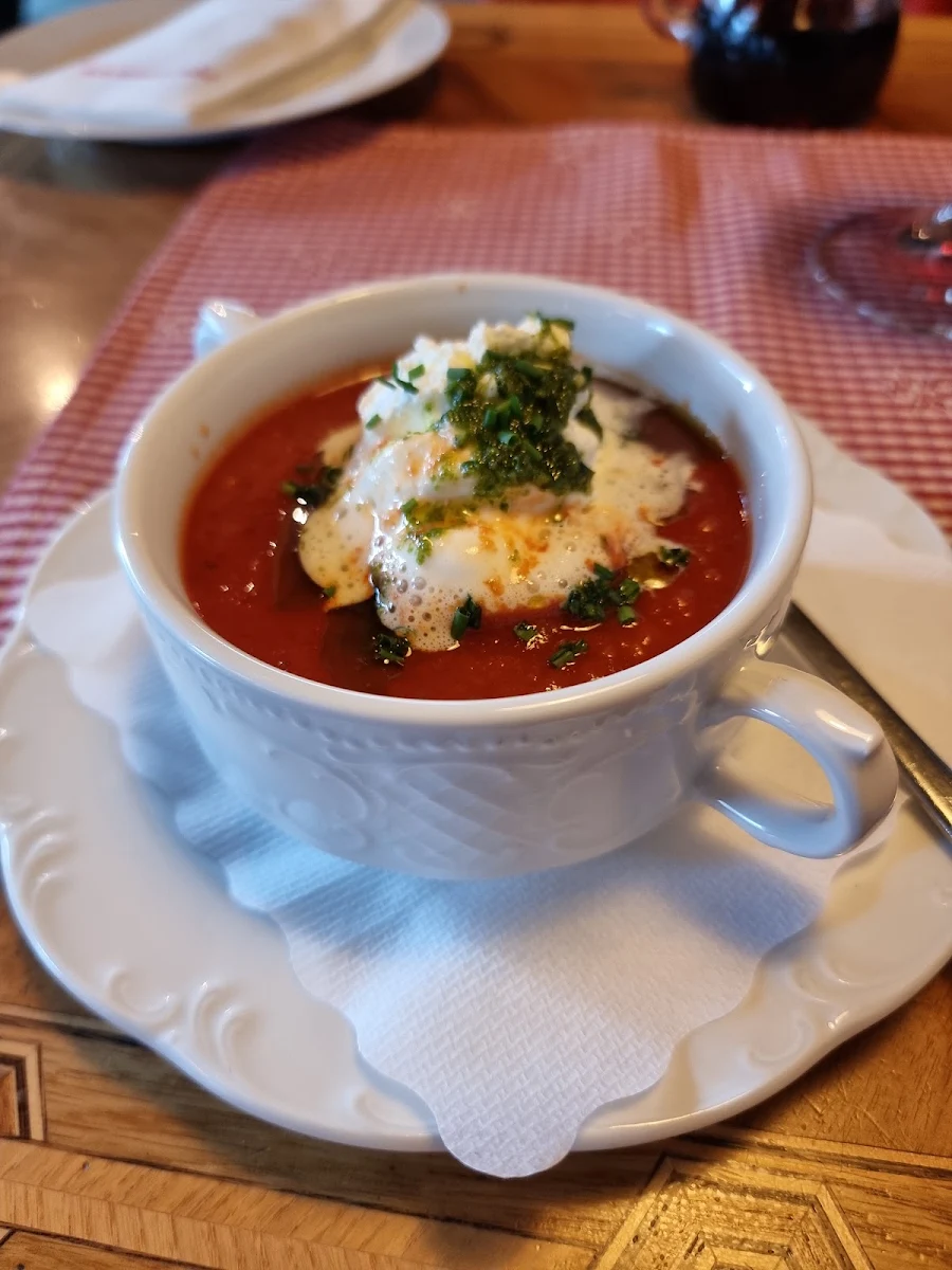 Hausgemachte Tomatensuppe