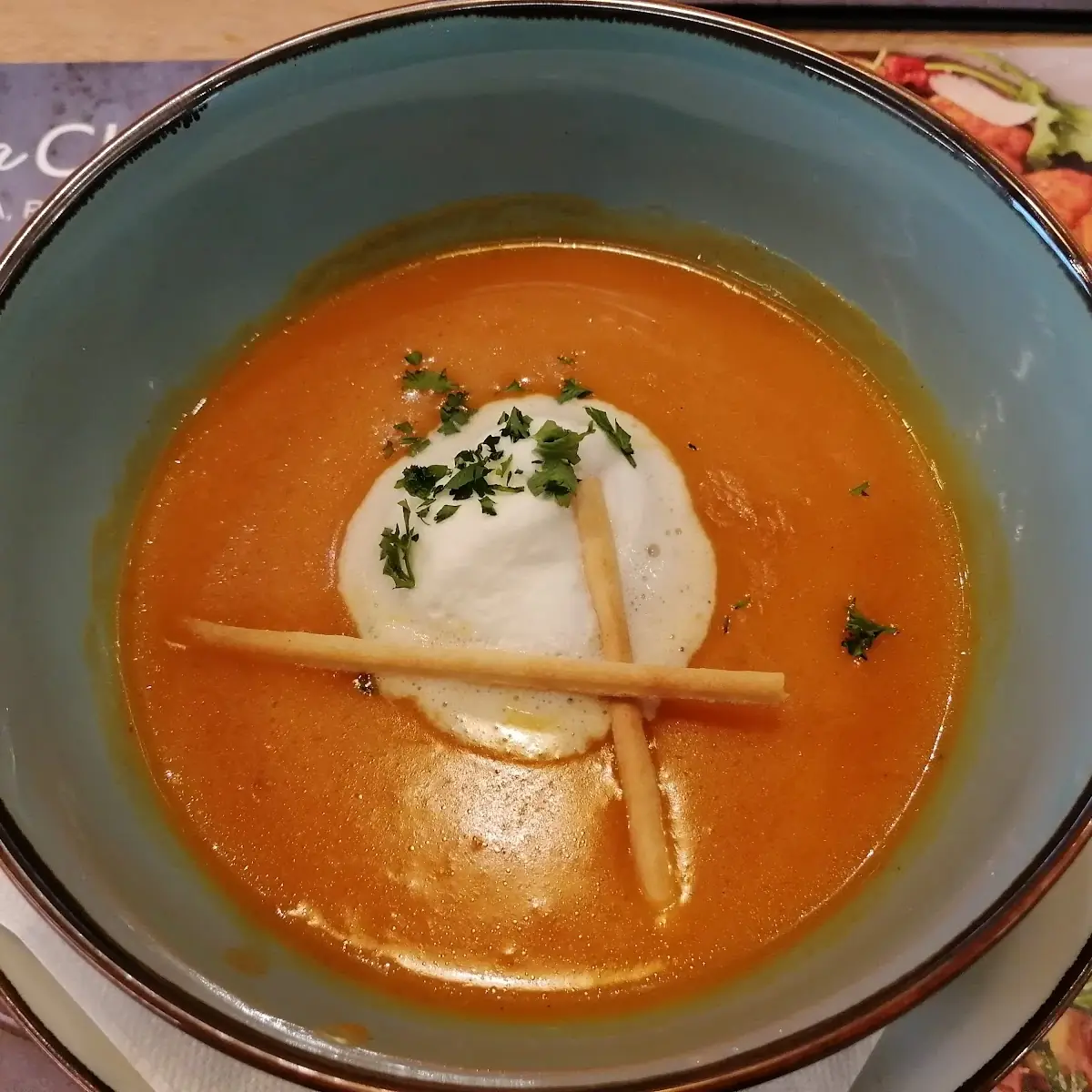 Kürbiskremesuppe